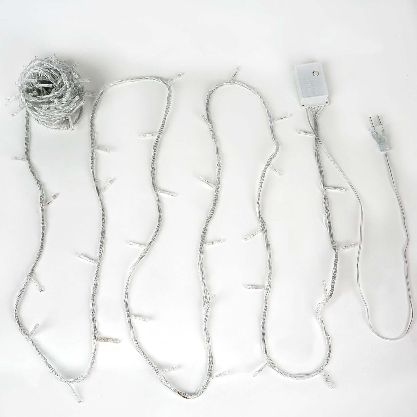 30ft Warm White 100 LED Connectable String Lights, 120V Fairy Lights